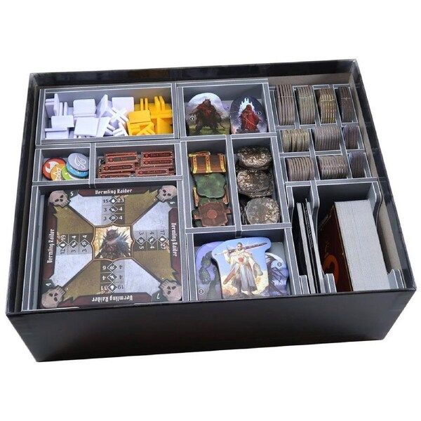 Folded Space Game Box Inserts Organiser For Gloomhaven Jaws Of The Lion RPG