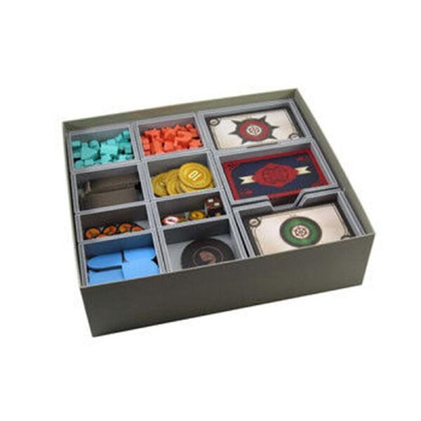 Folded Space Game Box Inserts Organiser For Scythe Fenris & Wind Gambit RPG