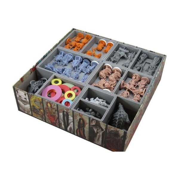 Folded Space Game Box Inserts Organiser Divider For Rising Sun Daimyo RPG