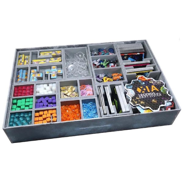 Folded Space Game Box Inserts Organiser For Xia Legends Of A Drift System RPG