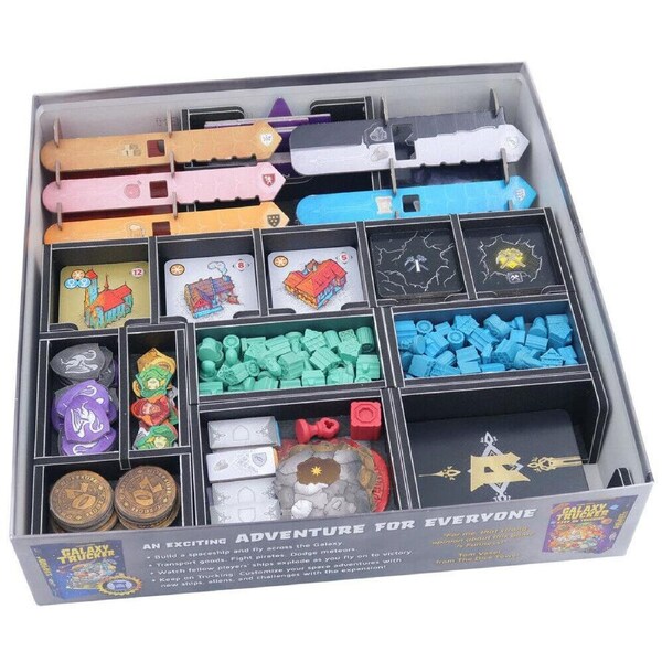 Folded Space Game Box Inserts Organiser For Kutna Hora The City of Silver
