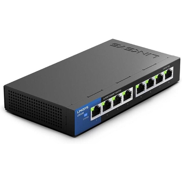 Linksys 8-Port Gigabit Unmanaged Switch