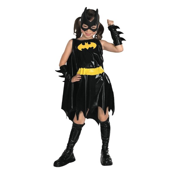 Dc Comics Warner Bros Batgirl Deluxe Girls Fancy Dress Up Party Costume S
