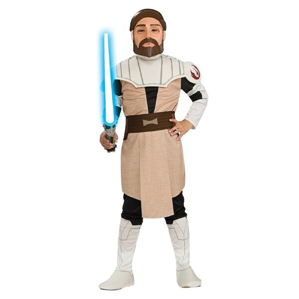 Star Wars Obi Wan Kenobi Child Boys Fancy Dress Up Party Costume Set S