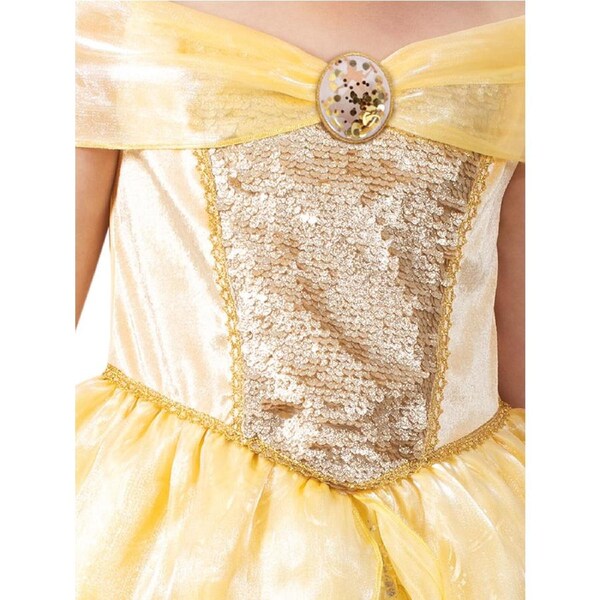 Disney Princesses Belle Ultimate Princess Girls Dress Up Costume 6-8y
