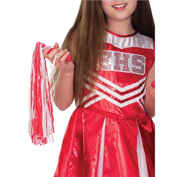 Disney High School Musical Wildcat Cheerleader Girls Dress Up Costume S