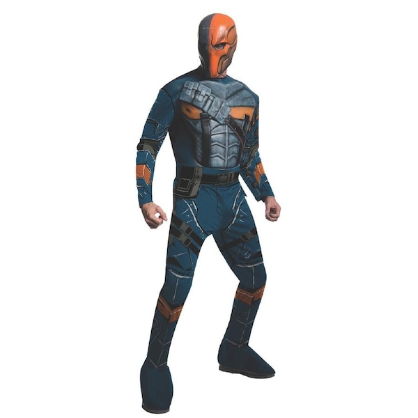 Dc Comics Deathstroke Deluxe Mens Dress Up Party/Character Costume XL