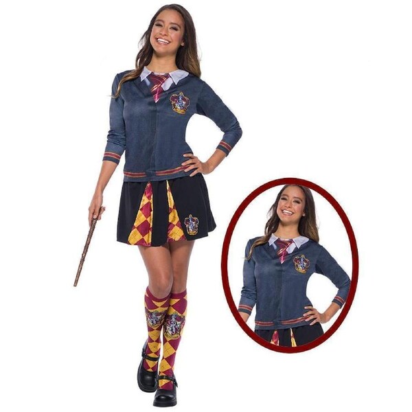 Harry Potter Gryffindor Womens/Ladies Dress Up Character Party Costume S