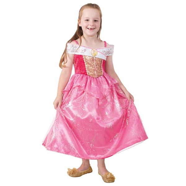 Disney Sleeping Beauty Ultimate Princess Girls Dress Up Costume 9-10y