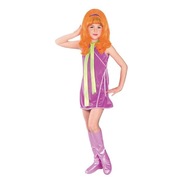 Rubies Scooby Doo Daphne Deluxe Girls Fancy Dress Up Party Costume M