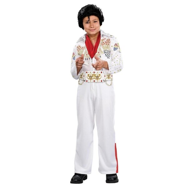 Elvis Deluxe Children/Kids Boys Dress Up Party/Character Theme Costume L
