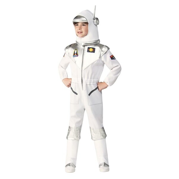 Rubies Astronaut Space Suit Boys Fancy Dress Up Party Costume 3-5y