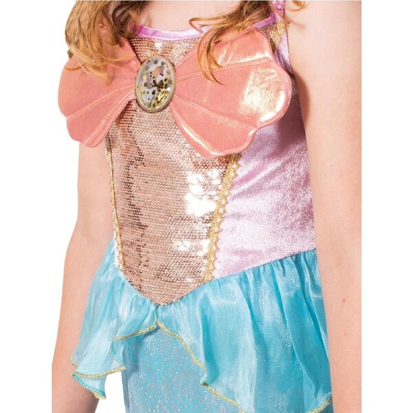 Disney Princesses Ariel Ultimate Princess Girls Dress Up Costume 6-8y