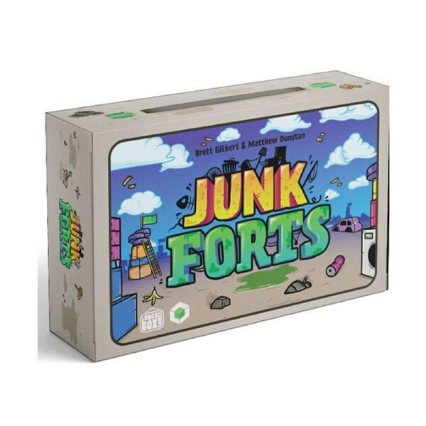 Inside the Box Junk Forts Kids Family Strategic Building Board Game 10y+