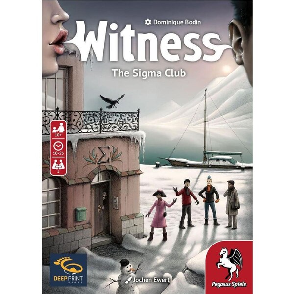 Pegasus Spiele Witness The Sigma Club Cooperative Tabletop Board Game 10y+