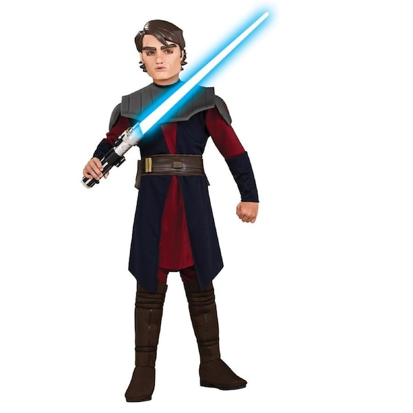 Disney Star Wars Anakin Skywalker Deluxe Child Boys Dress Up Costume M