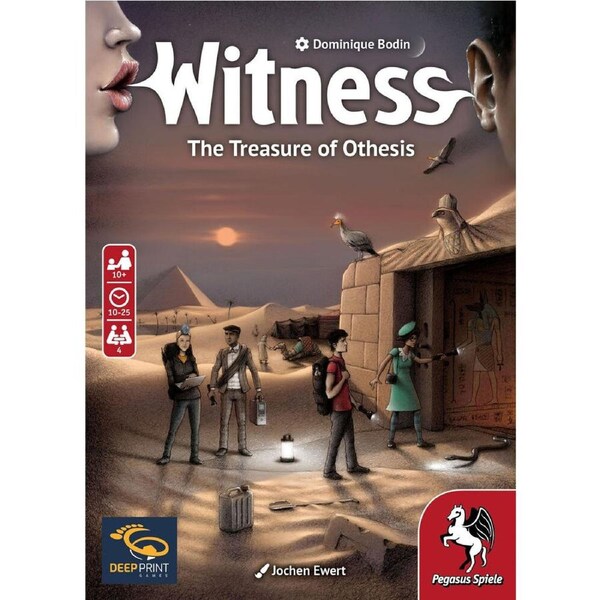 Pegasus Spiele Witness The Treasure Of Othesis Cooperative Board Game 10y+