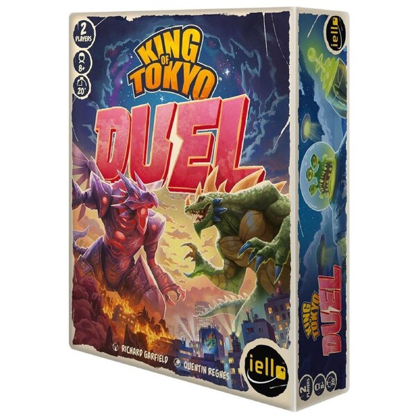 Iello King of Tokyo Duel Kids Family Party Night Strategy Board Game 8y+