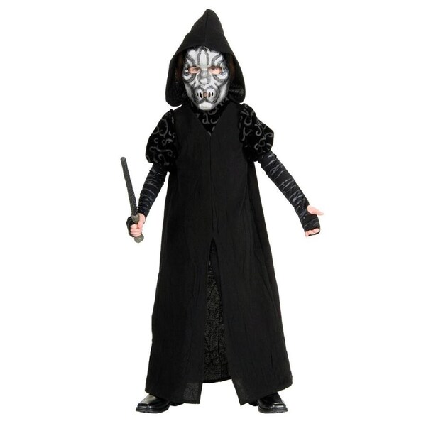 Harry Potter Death Eater Deluxe Child Boys Fancy Dress Up Party Costume S