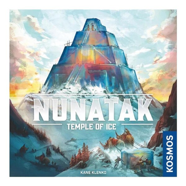 Kosmos Nunatak Temple of Ice Tabletop Strategy Party Night Board Game 10y+