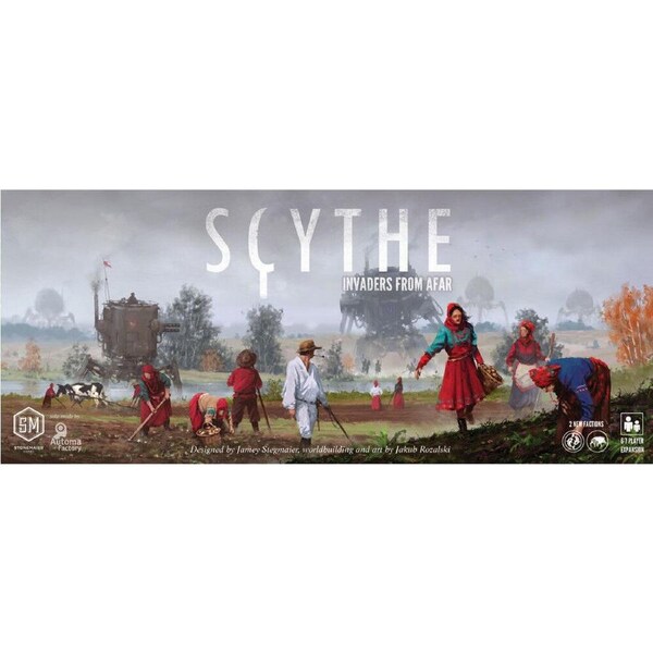Stonemaier Games Scythe Invaders From Afar Tabletop Board Game Expansion 14y+