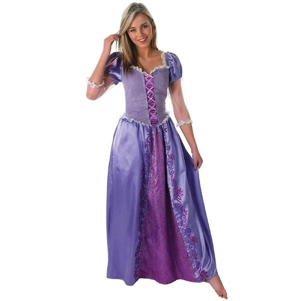 Rubies Rapunzel Deluxe Adult Womens Dress Up Theme/Party Costume S