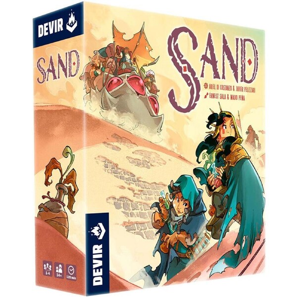 Devir Games Sand Strategy Tabletop Board Game Teens/Family Play Night 14y+