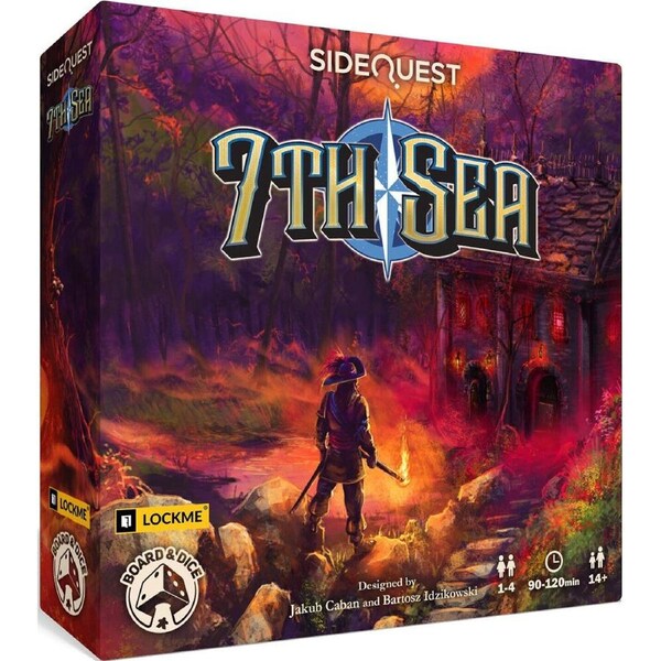 Board & Dice SideQuest 7th Sea Tabletop Puzzle Card Game Teens/Family 14y+