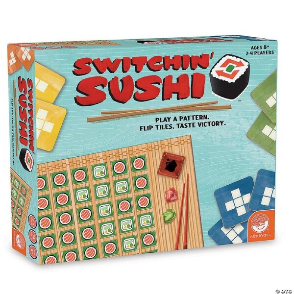 MindWare Switchin' Sushi Strategy Play Family Board Game Kids/Children 8y+