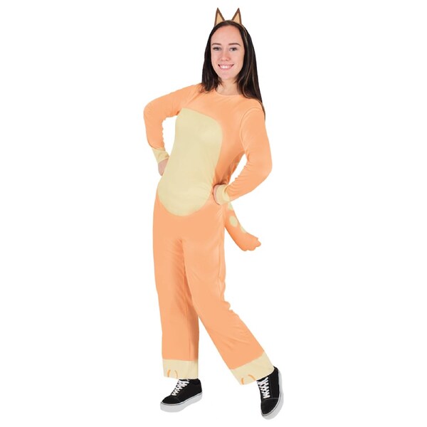 Disney Bluey Chilli Adult Womens Fancy Dress Up Party Animal Costume M