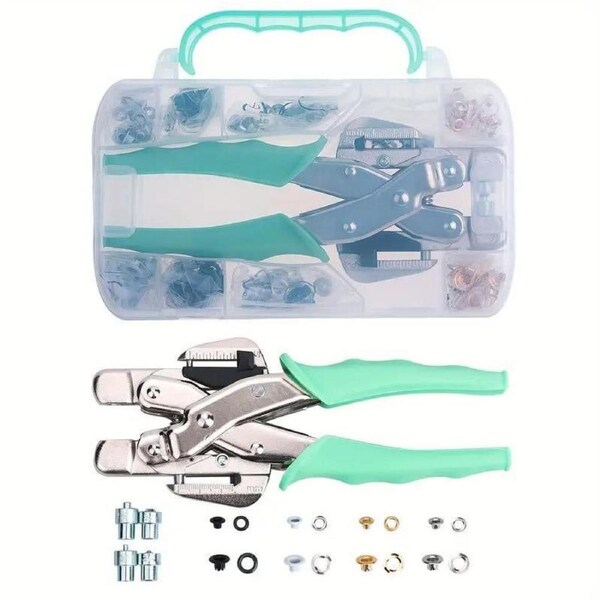 Air Eye Pliers Multi Function Variable Punching Pliers for Leather Craft DIY Use