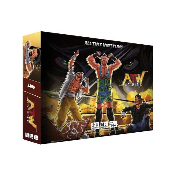Cation Arts All Time Wrestling Extreme Edition Card Strategy Game Kids 14y+