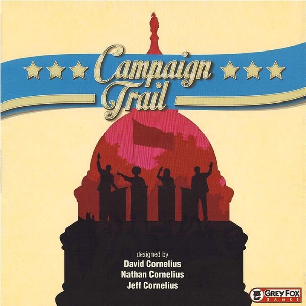 Grey Fox Games Campaign Trail Kids/Family Strategy Fun Play Board Game 12y+