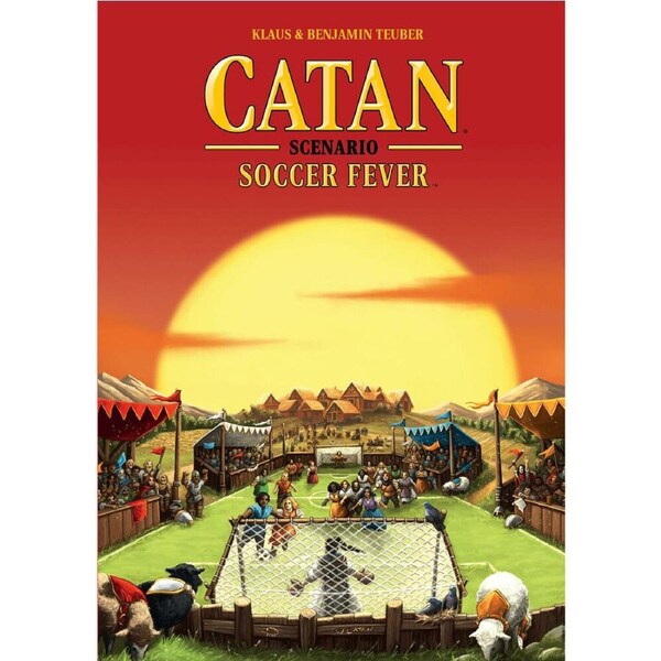 Catan Soccer Fever Kids/Family Interactive Strategy Tabletop Board Game 10y+