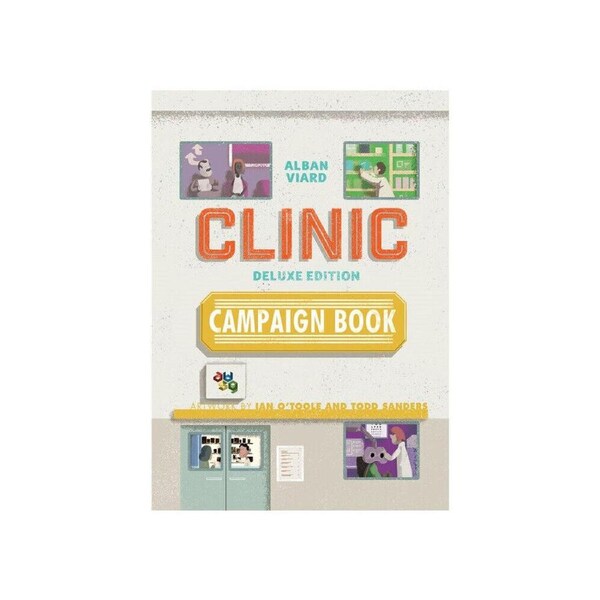 Capstone Games Clinic Deluxe Edition Kids Board Game Expansion Book 14y+