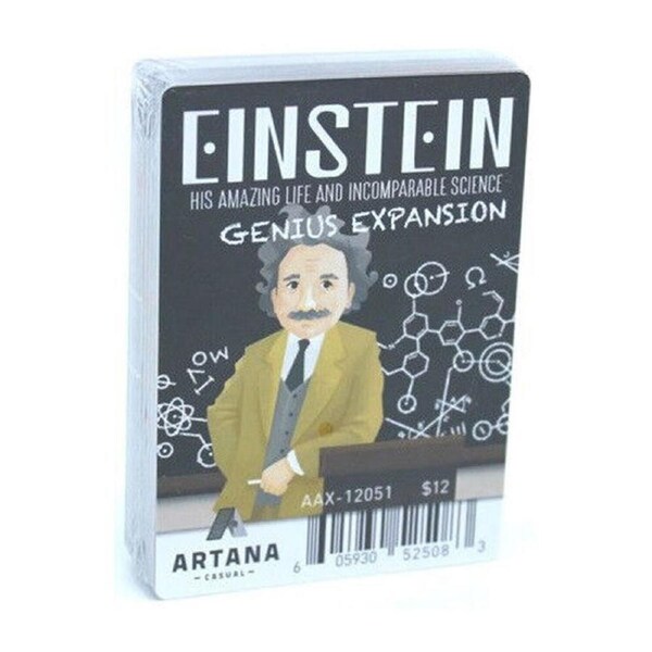 Artana Einstein Genius Expansion Kids/Children Card Game Expansion Pack 8y+