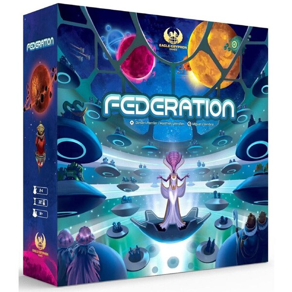 Eagle Gryphon Games Federation Kids/Teens Fun Play Strategy Board Game 14y+