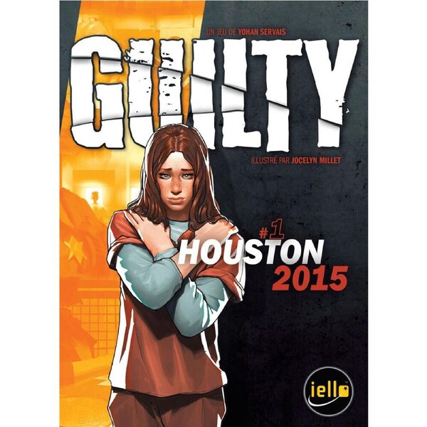 Iello Guilty Houston 2015 Tabletop Mystery Strategy Fun Play Board Game 16y+