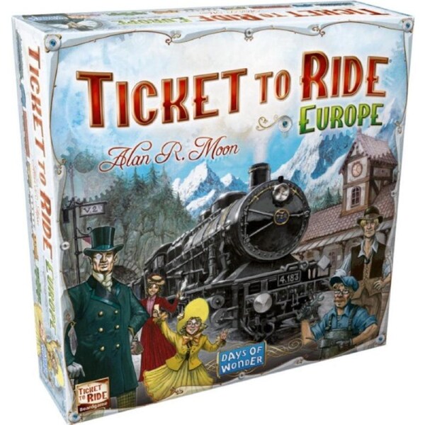 Ticket to Ride Europe Board Game