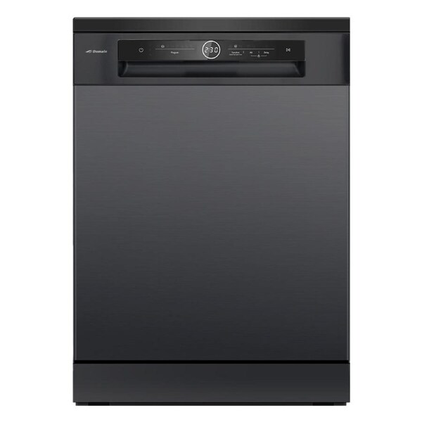 Domain Premium 15 Place Black Stainless Steel Dishwasher - 600mm
