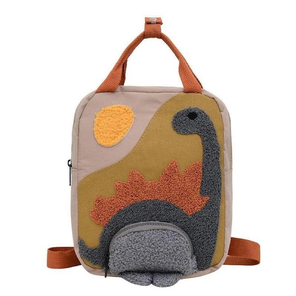 Mini Dinosaur Backpack 21x10x26cm for Early Learners and Daily Outings