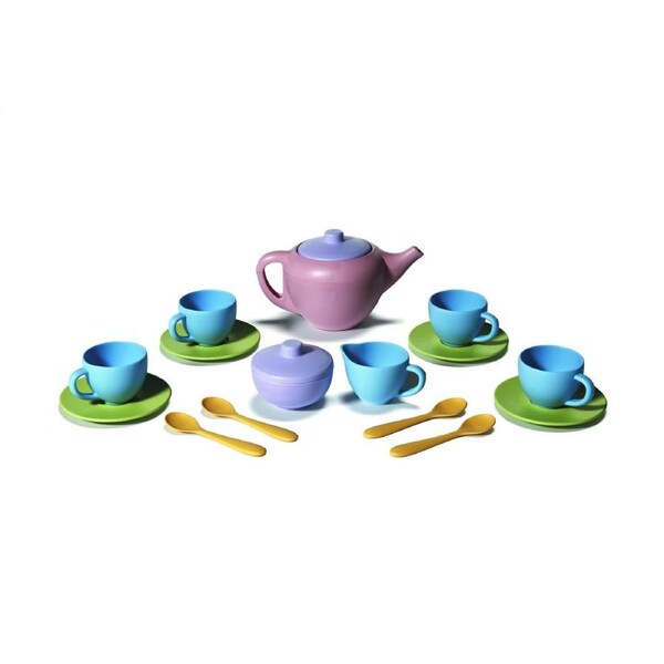 Recycled Plastic Tea Set, 15 Piece