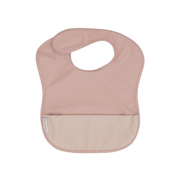 Recycled pouch bib - Pink