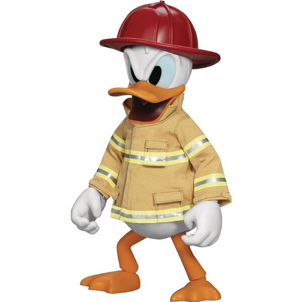 Beast Kingdom Dynamic Action Heroes Mickey & Friends Donald Duck Fireman 17cm