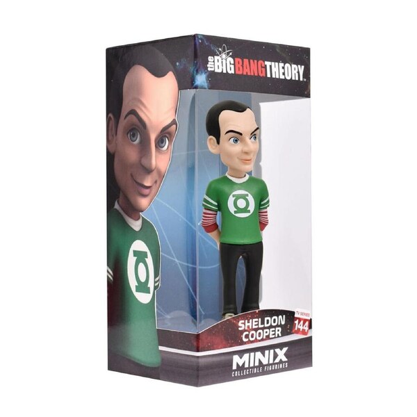 MINIX Big Bang Theory Sheldon Cooper #144 Action Figure Collectible Toy 12cm