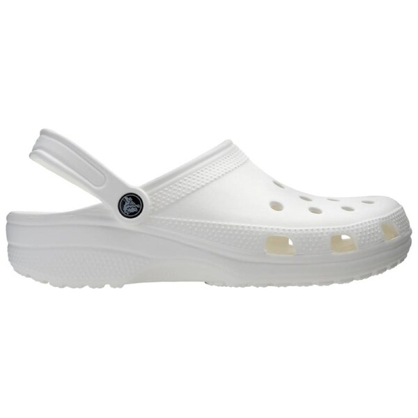 Crocs Unisex Classic Clogs White US M12/W14