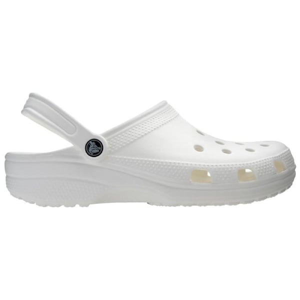 Crocs Unisex Classic Clogs White US M13/W15