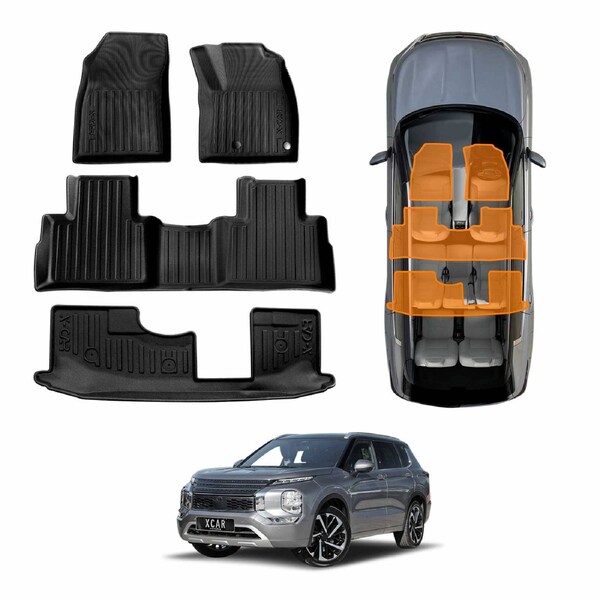 Mitsubishi Outlander PHEV Mk3 2014+ All weather 3D/5D moulded