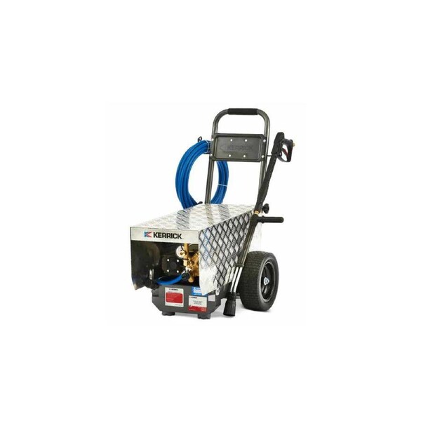 Kerrick EI1511CW 1500PSI Industrial Electric Cold Water Car Wash Pressure Washer On GalvanisedTrolley
