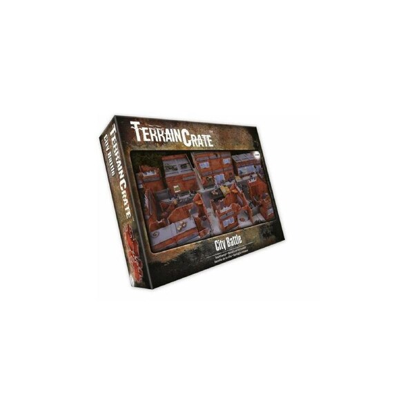 Mantic Games Terrain Crate Tabletop RPG War Game Scenery Set City Battle